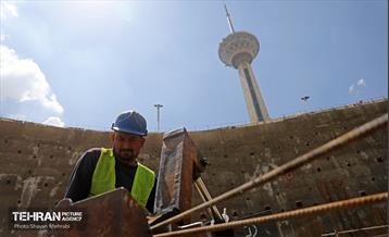 پروژه ساخت سازه در کنار گود برج میلاد 18