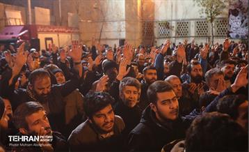 وداع با پیکر مطهر ۵ شهید حمله رژیم صهیونیستی 3