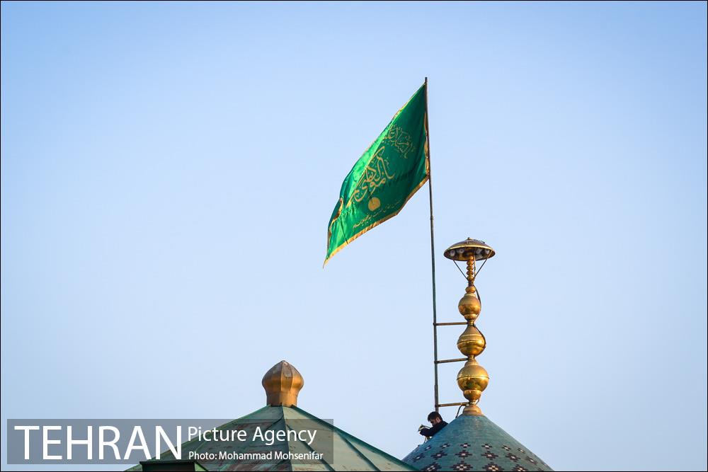 آئین تعویض پرچم امام زاده حمزه و امام زاده طاهر 3