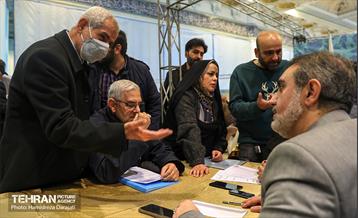 میز خدمت سازمان بازرسی شهرداری تهران در نماز جمعه 19