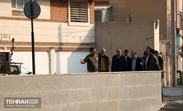 بازدید مدیرکل حوزه شهردار تهران از باغ راه حضرت زهرا(س) 62