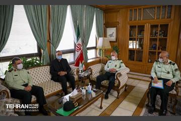 نشست شهردار تهران با فرمانده نیروی انتظامی 8