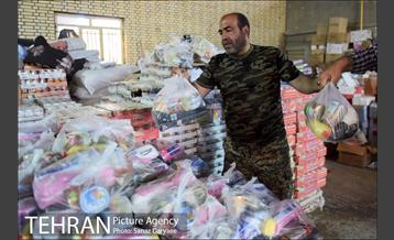 بسیج شهرداری تهران در مناطق سیل زده خوزستان 3