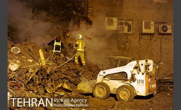 چهارمین روز آواربرداری ساختمان پلاسکو-2 4