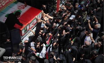 تشییع شهدای اقتدار ملی در تهران - 4 54
