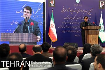 آیین بهره برداری تقاطع غیرهمسطح بزرگراه شهید حکیم با بلوار المپیک 29