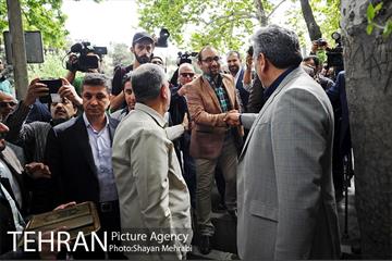 نامگذاری خیابان و رونمایی از سردیس جمشید مشایخی با حضور شهردار تهران 9