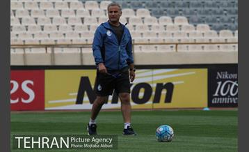 تمرین تیم فوتبال استقلال تهران