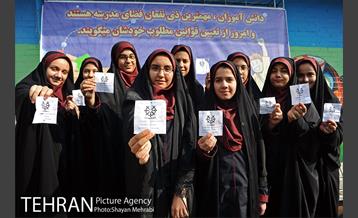 آیین برگزاری انتخابات شهردار مدرسه با حضور شهردار تهران 38