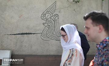 بازدید هیات دیپلماتیک از بناهای تاریخی منطقه ۱۲ 49