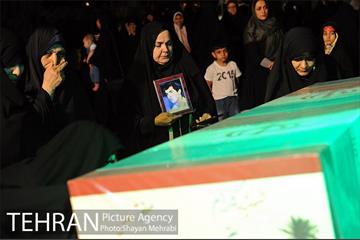مراسم وداع با 150 شهید دوران دفاع مقدس 11