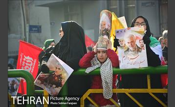 آیین تشییع «سردار قاسم سلیمانی» -3 22