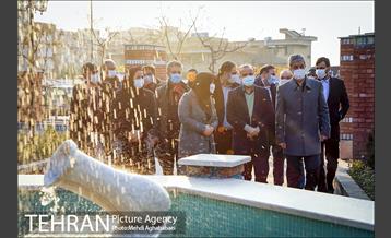 بازدید مصطفی سلیمی از پروژه های منطقه هشت 3