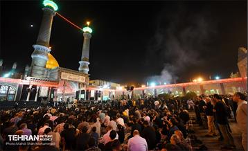 مراسم عزاداری مسلمیه در حرم حضرت عبدالعظیم (ع)