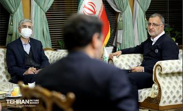دیدار شهردار تهران با مدیرعامل توانیر 22