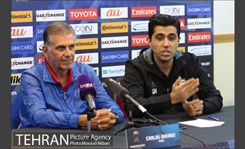 نشست خبری کارلوس کیروش قبل از دیدار مقابل سوریه 13