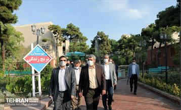 بازدید معاون هماهنگی امور مناطق از منطقه 8