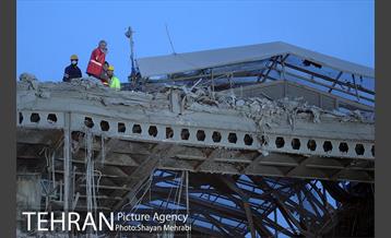 هفتمین روز آواربرداری ساختمان پلاسکو-1 1