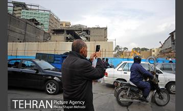 بازگشایی خیابان جمهوری پس از حادثه پلاسکو 25