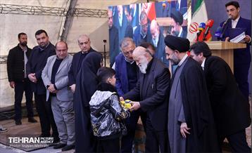 افتتاح تقاطع غیرهمسطح نواب - تندگویان 13