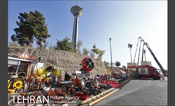 بازدید شهردار از امکانات و تجهیزات جدید سازمان آتش نشانی 27