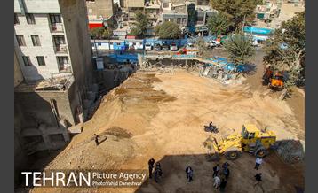 پر کردن گود میدان مقدم 33