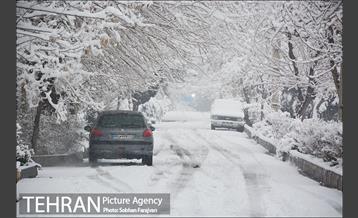 بارش برف زمستانی در تهران-2 8