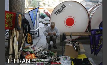 بازار سیاهه فروشی در آستانه ماه محرم پاساژ مهستان 26