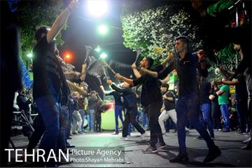 شور حسینی در خیابان گرگان 42