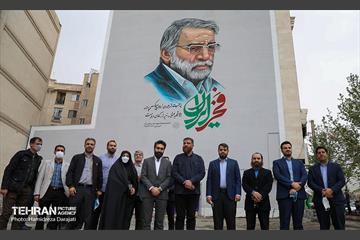 ایین رونمایی از دیوارنگاره شهید فخری زاده  18