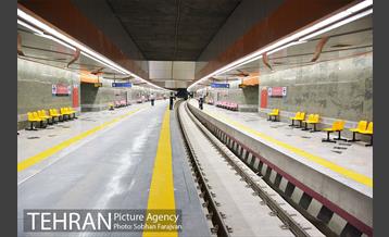 ایستگاه تقاطعی میدان امام حسین(ع) پیش از افتتاح 6