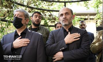 مراسم وداع با پیکر مطهر شهید عملیات تروریستی حرم شاهچراغ (ع) 17