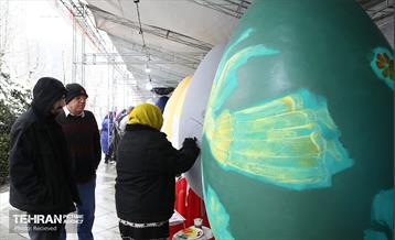 جشنواره تخم مرغ رنگی در بوستان ملت 21