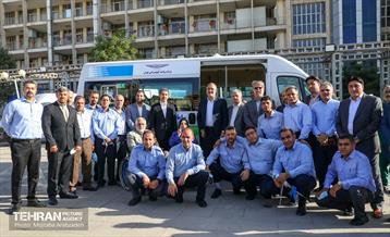مراسم ورود ۲۰ ون‌ ویژه به ناوگان خدمات‌رسانی به معلولان و جانبازان 23