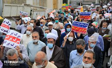 نماز جمعه و راهپیمایی روز قدس در منطقه کن