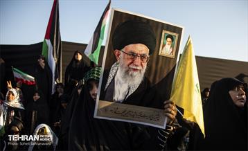 تجمع مردم تهران در واکنش به جنایت رژیم صهیونیستی در غزه 9