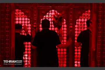 مراسم عزاداری هیئت ریحانه النبی در امام زاده صالح(ع)