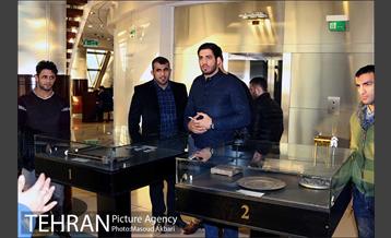 بازدید تیم ملی کشتی فرنگی از برج میلاد تهران