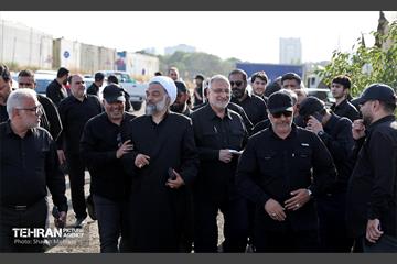 شهردار تهران در آیین وداع با آقای شهید ایران 34
