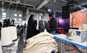 آیین افتتاح مراکز توانمندسازی کوثر و بهسازی۴۰۰معبر پایتخت 5