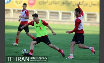 تمرین تیم فوتبال پرسپولیس 16