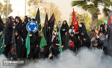 عزاداری شهادت حضرت فاطمه(س) در منطقه 21 7