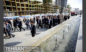 آیین بهره برداری از ۵۵ پروژه مدیریت شهری در منطقه ۲۲ تهران 7