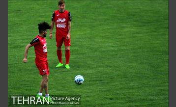 تمرین تیم فوتبال پرسپولیس تهران