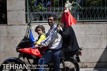 راهپیمایی دسته های شادی به مناسبت ولادت حضرت امیرالمومنین(ع) 19