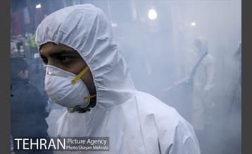 ضدعفونی و پاکسازی بازار تجریش 29