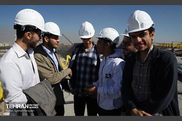 بازدید دانشجویان از پروژه میدان فتح 6