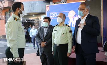 صبحگاه مشترک یگان حفاظت شهرداری تهران با حضور  شهردار تهران 37