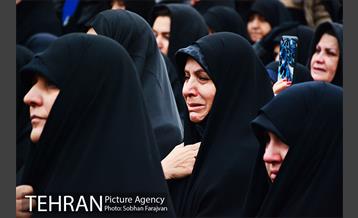 تجمع مردم تهران در پی شهادت سردار قاسم سلیمانی 11