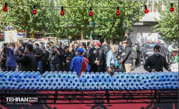 مراسم پیاده روی جاماندگان اربعین حسینی در تهران 37